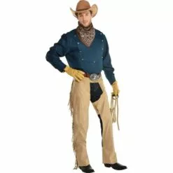 AMSCAN Cowboy Costume Accessory Kit For Adults