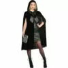 AMSCAN Lace-Lined Hooded Cape With Oversized Bow 2 AMSCAN Lace-Lined Hooded Cape With Oversized Bow -Amscan Shop 921506 1