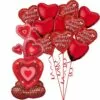 AirLoonz Stacked Hearts & Hearts Valentine's Day Balloon Kit, 13pc 1 AirLoonz Stacked Hearts & Hearts Valentine's Day Balloon Kit, 13pc -Amscan Shop 925935