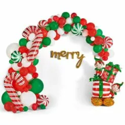 AirLoonz Christmas Elves Foil Balloon, 53in 7 AirLoonz Christmas Elves Foil Balloon, 53in -Amscan Shop 928677 02