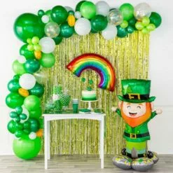 AirLoonz Lucky Leprechaun St. Patrick's Day Foil Balloon, 53in 5 AirLoonz Lucky Leprechaun St. Patrick's Day Foil Balloon, 53in -Amscan Shop 932215 01