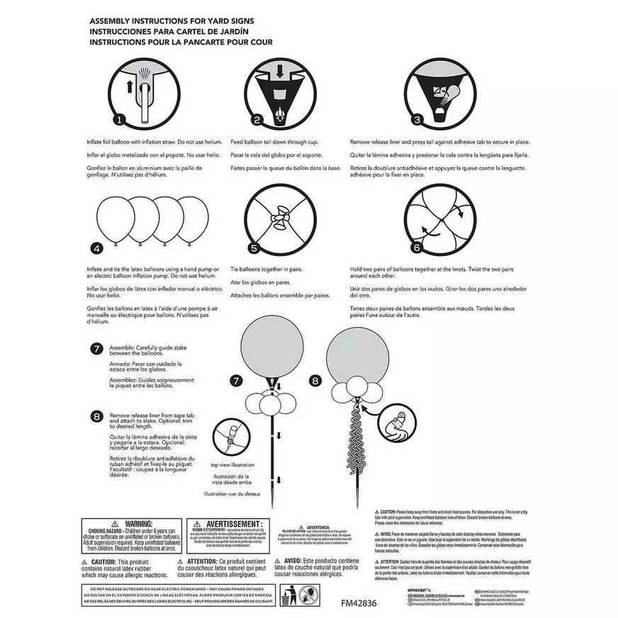 Air-filled Minnie Mouse Foil & Latex Balloon Yard Sign, 5.5ft 5 Air-filled Minnie Mouse Foil & Latex Balloon Yard Sign, 5.5ft - Image 3