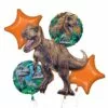 Jurassic World Foil Balloon Bouquet, 5pc -Amscan Shop 940470