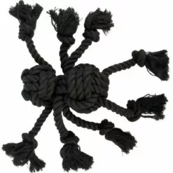 Black Spider Rope Toy, 14in X 13in – Halloween -Amscan Shop 943219 01