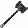 Orc Doomhammer Fantasy War Hammer, 21in - High-Density Foam Prop 1 Orc Doomhammer Fantasy War Hammer, 21in - High-Density Foam Prop -Amscan Shop 946109