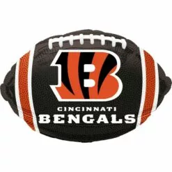 Cincinnati Bengals Deluxe Foil Balloon Bouquet, 6pc -Amscan Shop 947921 02