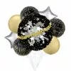 Sparkling Celebration Birthday Foil Balloon Bouquet, 8pc 2 Sparkling Celebration Birthday Foil Balloon Bouquet, 8pc -Amscan Shop 951602