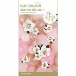 White Flower Accent Décor Kit, 12pc 9 White Flower Accent Décor Kit, 12pc -Amscan Shop 954492 03