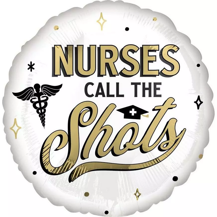 Nurse Congrats Grad Foil Balloon Bouquet, 5pc 6 Nurse Congrats Grad Foil Balloon Bouquet, 5pc - Image 4