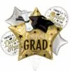 Doctor Congrats Grad Foil Balloon Bouquet, 5pc 1 Doctor Congrats Grad Foil Balloon Bouquet, 5pc -Amscan Shop 969131