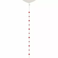 Red Circles Balloon Tail