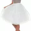 Long White Tutu 2 Long White Tutu -Amscan Shop C910617 white
