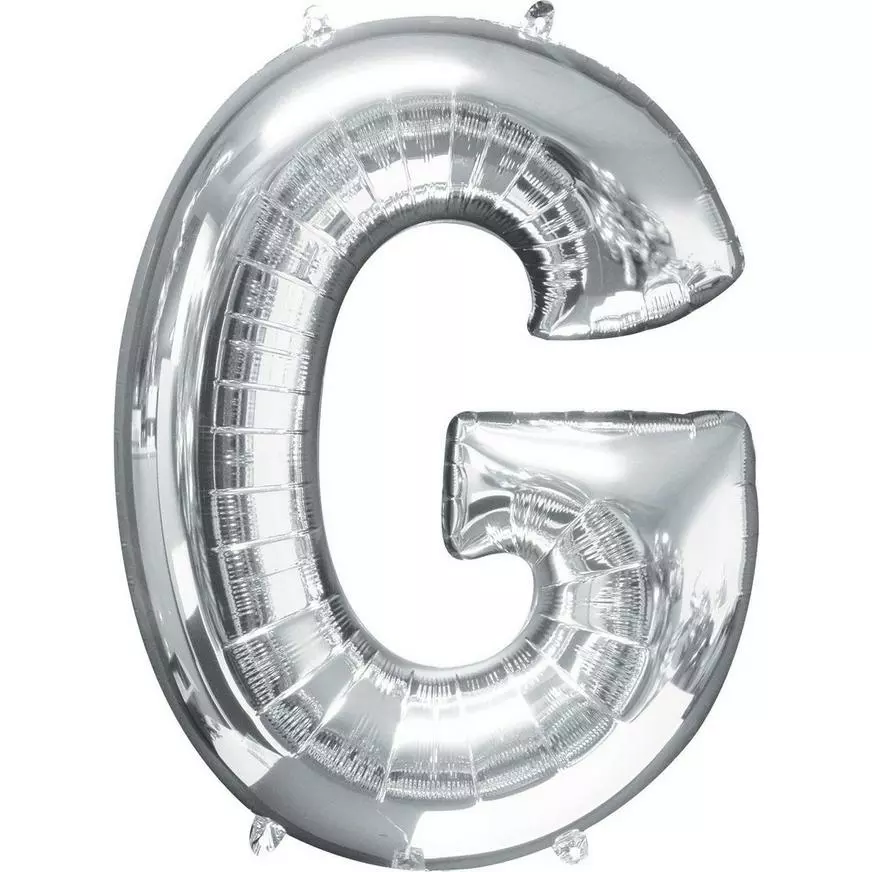 Silver Grad Balloon Phrase, 34in Letters 4 Silver Grad Balloon Phrase, 34in Letters - Image 2