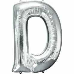 Silver Grad Balloon Phrase, 34in Letters 11 Silver Grad Balloon Phrase, 34in Letters -Amscan Shop C947628 silver 04