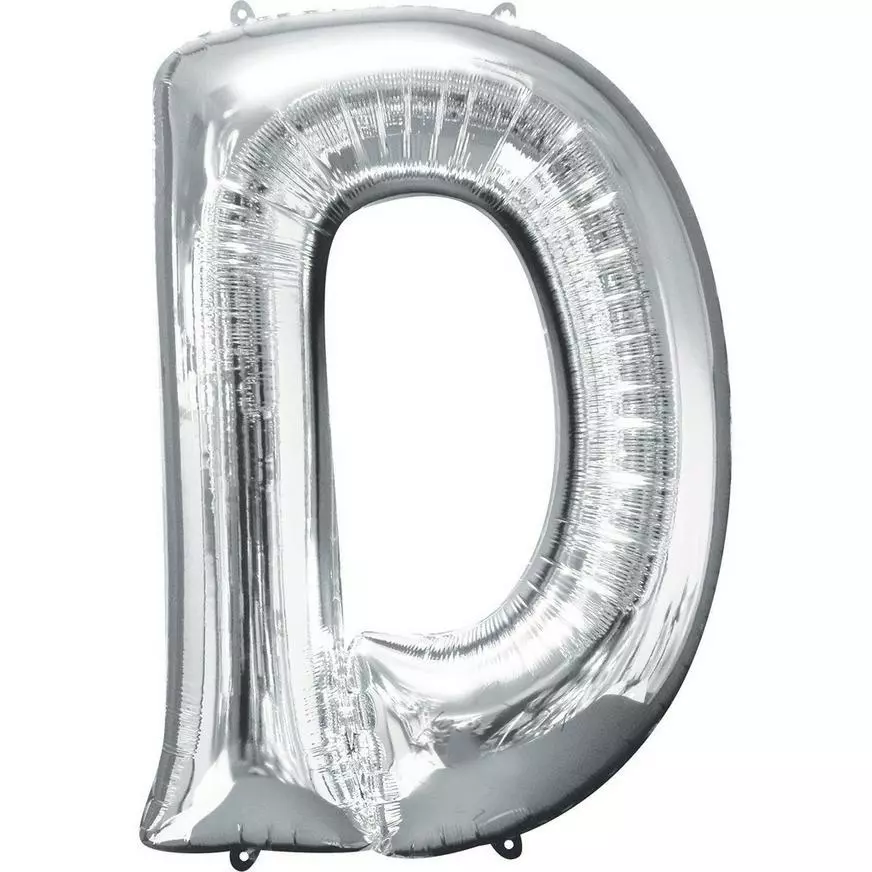 Silver Grad Balloon Phrase, 34in Letters 7 Silver Grad Balloon Phrase, 34in Letters - Image 5