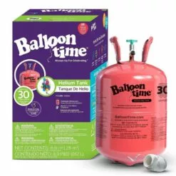 Balloon Time Small Helium Tank With 15 Balloons & Ribbon -Amscan Shop N784077 120 20Standard 01