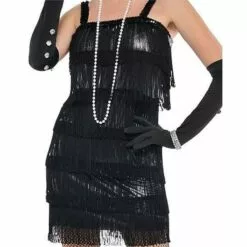 Adult Flashy Flapper Costume 11 Adult Flashy Flapper Costume -Amscan Shop P446957 04