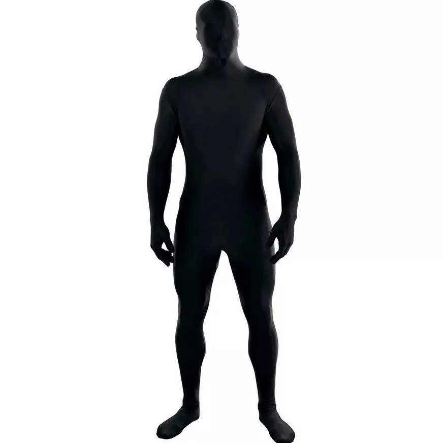Adult Black Partysuit 3 Adult Black Partysuit