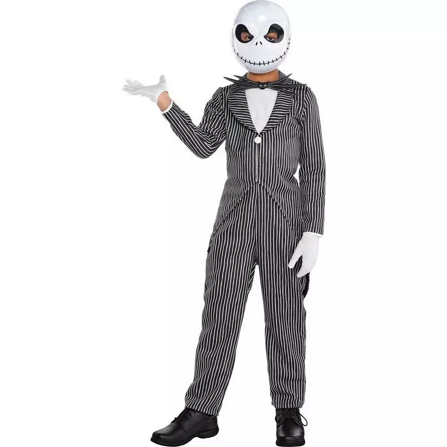 Boys Jack Skellington Costume - The Nightmare Before Christmas 3 Boys Jack Skellington Costume - The Nightmare Before Christmas
