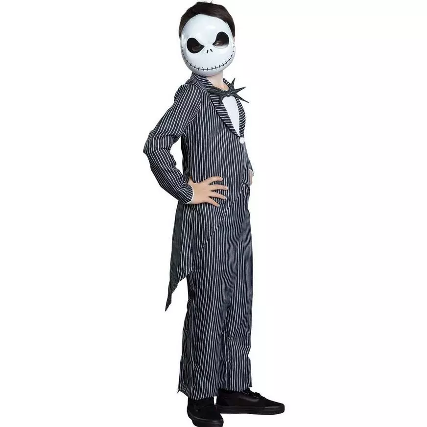 Boys Jack Skellington Costume - The Nightmare Before Christmas 5 Boys Jack Skellington Costume - The Nightmare Before Christmas - Image 3