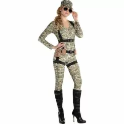 Adult Skyfall Suzie Paratrooper Costume