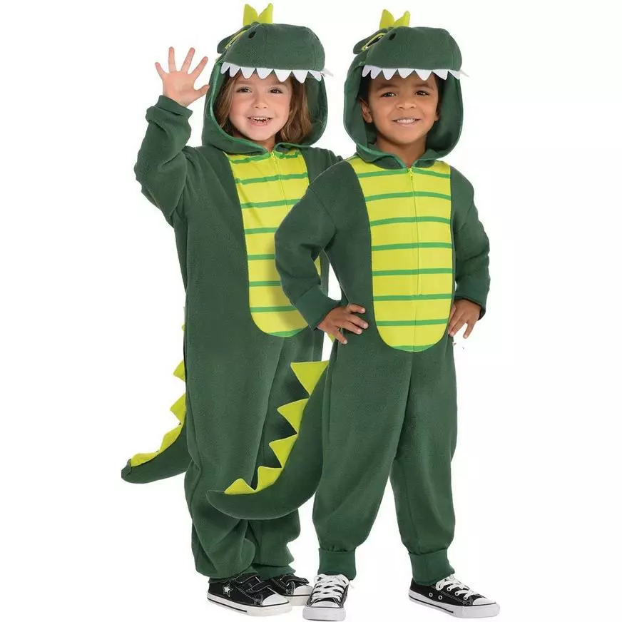 Toddler Zipster Dinosaur One Piece Costume 3 Toddler Zipster Dinosaur One Piece Costume