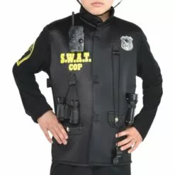 Boys SWAT Cop Costume -Amscan Shop P631144 02