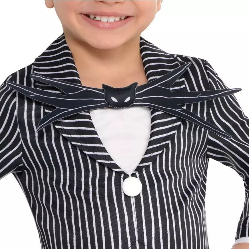 Toddler Boys Jack Skellington Costume - The Nightmare Before Christmas 5 Toddler Boys Jack Skellington Costume - The Nightmare Before Christmas - Image 3