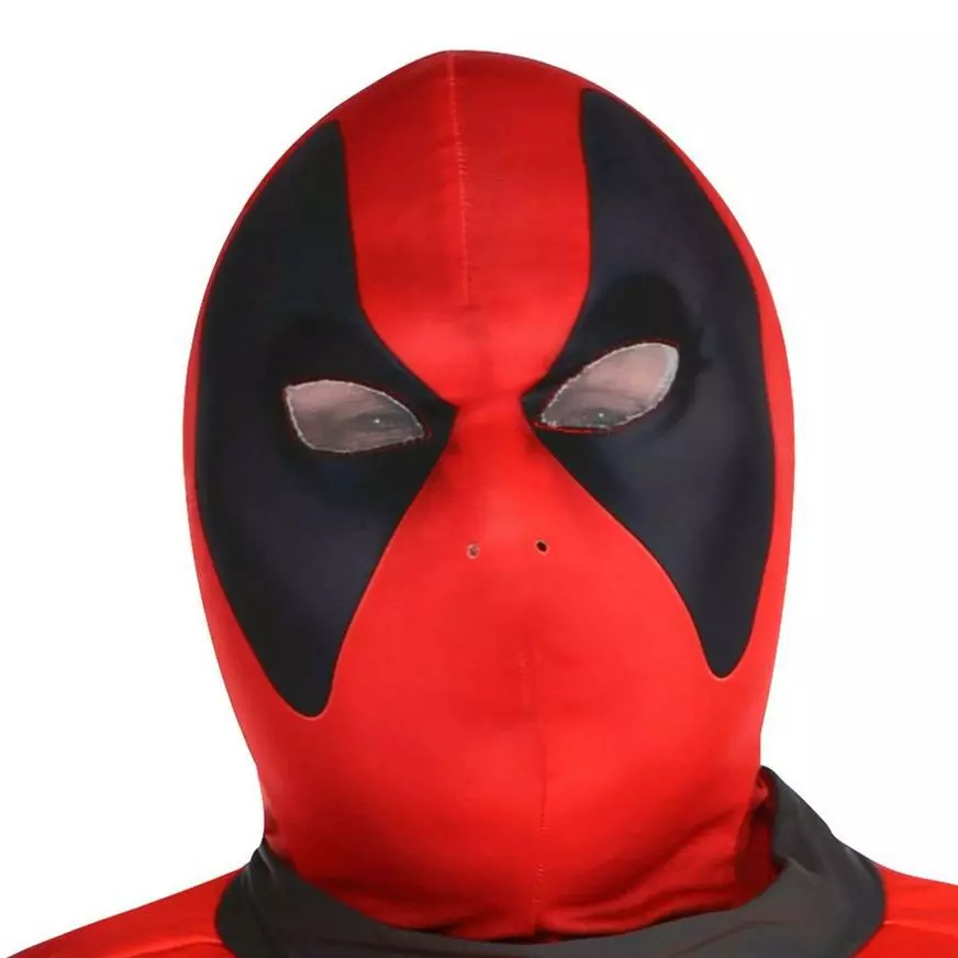Adult Deadpool Muscle Costume Plus Size 4 Adult Deadpool Muscle Costume Plus Size - Image 2