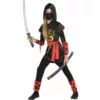 Girls Dragon Ninja Costume 2 Girls Dragon Ninja Costume -Amscan Shop P686946