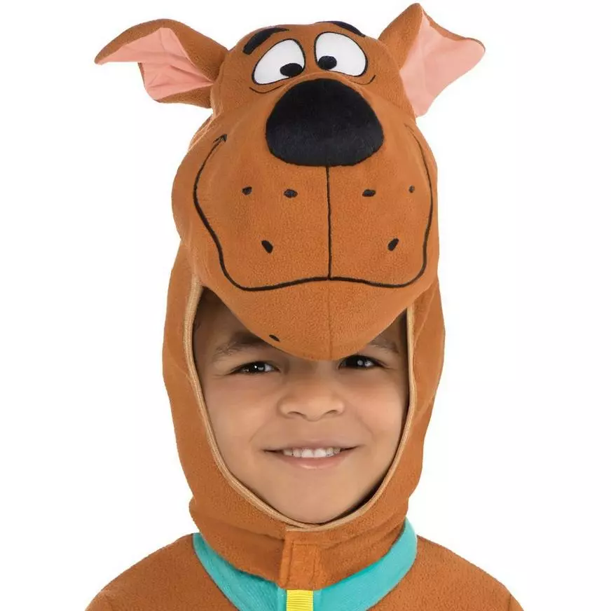 Toddler Boys Zipster Scooby-Doo One Piece Costume 4 Toddler Boys Zipster Scooby-Doo One Piece Costume - Image 2
