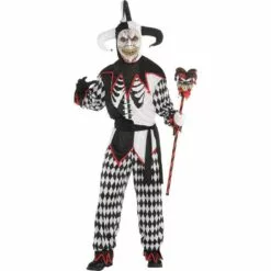 Adult Sinister Jester Costume