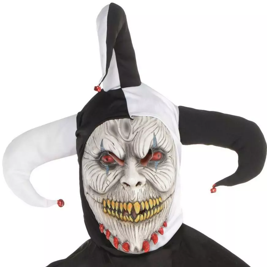 Adult Sinister Jester Costume 4 Adult Sinister Jester Costume - Image 2