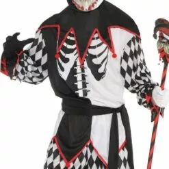 Adult Sinister Jester Costume 8 Adult Sinister Jester Costume -Amscan Shop P750807 02