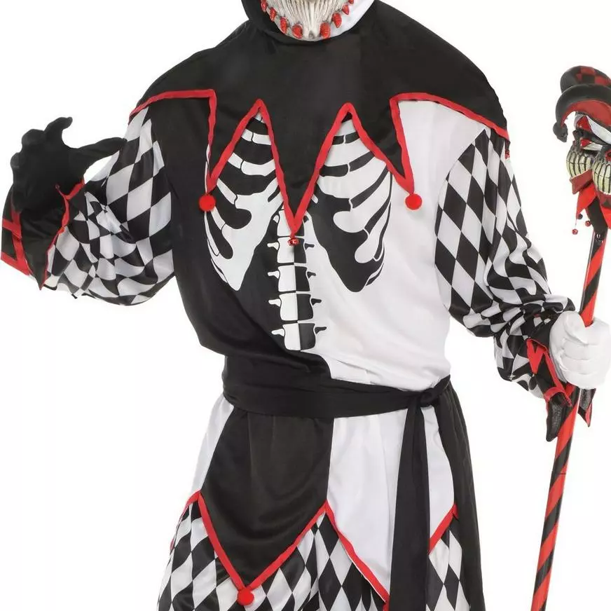Adult Sinister Jester Costume 5 Adult Sinister Jester Costume - Image 3