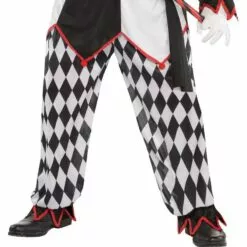 Adult Sinister Jester Costume Plus Size 9 Adult Sinister Jester Costume Plus Size -Amscan Shop P750808 03