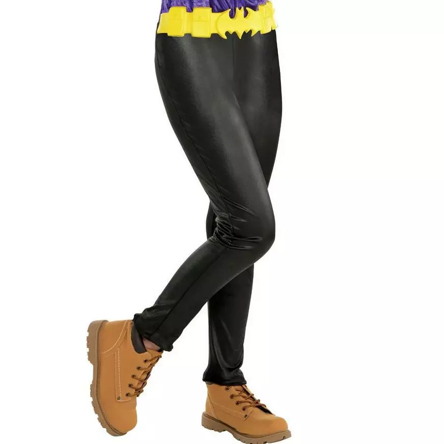 Girls Batgirl Jumpsuit Costume - DC Super Hero Girls 6 Girls Batgirl Jumpsuit Costume - DC Super Hero Girls - Image 4