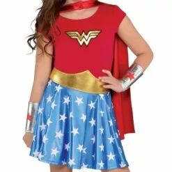 Kids' Wonder Woman Deluxe Costume 8 Kids' Wonder Woman Deluxe Costume -Amscan Shop P750903 02