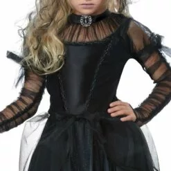 Girls Dark Princess Costume 8 Girls Dark Princess Costume -Amscan Shop P756868 02