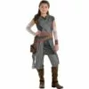 Girls Rey Costume - Star Wars 8 The Last Jedi -Amscan Shop P757753