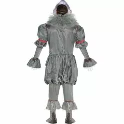 AMSCAN Adult Tattered Pennywise Costume Plus Size - It Chapter Two -Amscan Shop P842647 02