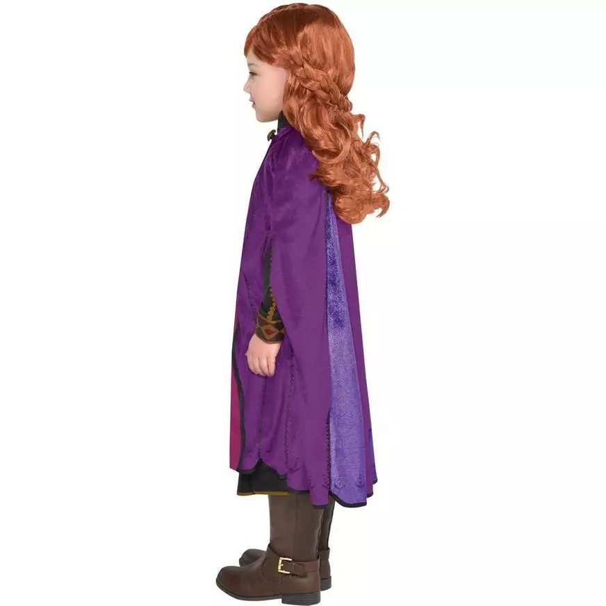 AMSCAN Child Act 2 Anna Costume - Frozen 2 4 AMSCAN Child Act 2 Anna Costume - Frozen 2 - Image 2