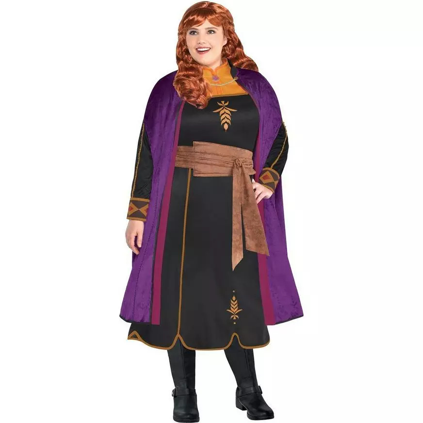 AMSCAN Adult Act 2 Anna Costume Plus Size - Frozen 2 3 AMSCAN Adult Act 2 Anna Costume Plus Size - Frozen 2
