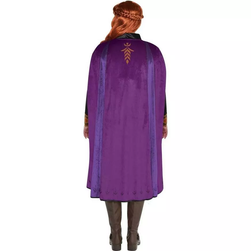 AMSCAN Adult Act 2 Anna Costume Plus Size - Frozen 2 5 AMSCAN Adult Act 2 Anna Costume Plus Size - Frozen 2 - Image 3