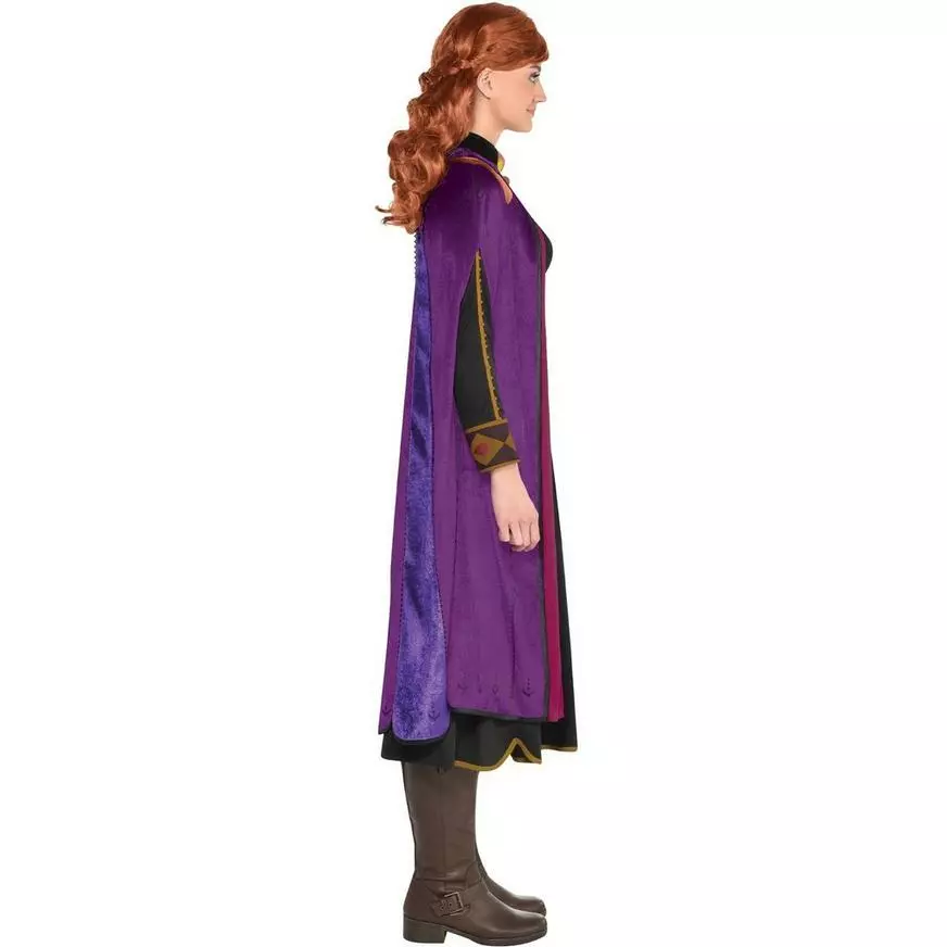 AMSCAN Adult Act 2 Anna Costume - Frozen 2 4 AMSCAN Adult Act 2 Anna Costume - Frozen 2 - Image 2