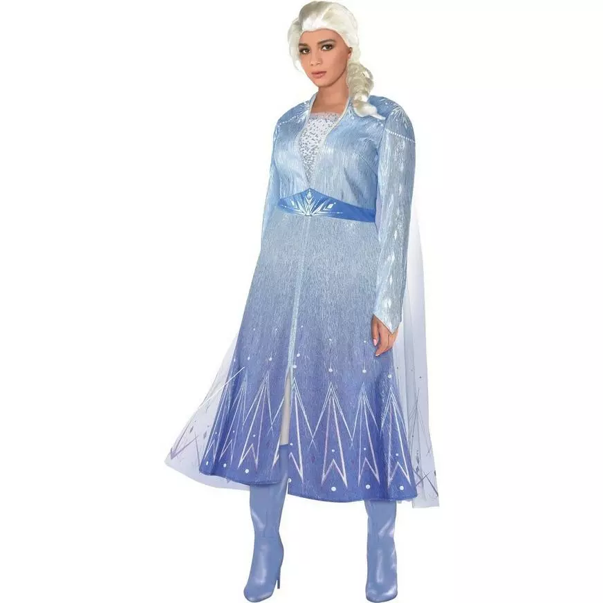 AMSCAN Adult Act 2 Elsa Costume Plus Size - Frozen 2 3 AMSCAN Adult Act 2 Elsa Costume Plus Size - Frozen 2