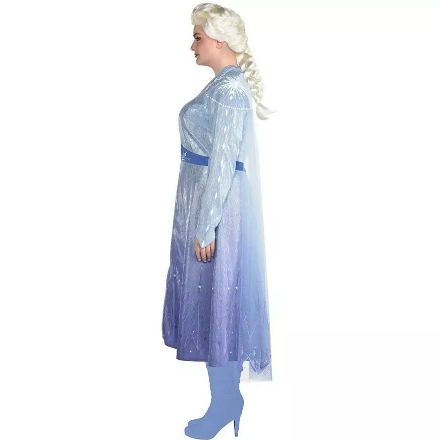 AMSCAN Adult Act 2 Elsa Costume Plus Size - Frozen 2 4 AMSCAN Adult Act 2 Elsa Costume Plus Size - Frozen 2 - Image 2