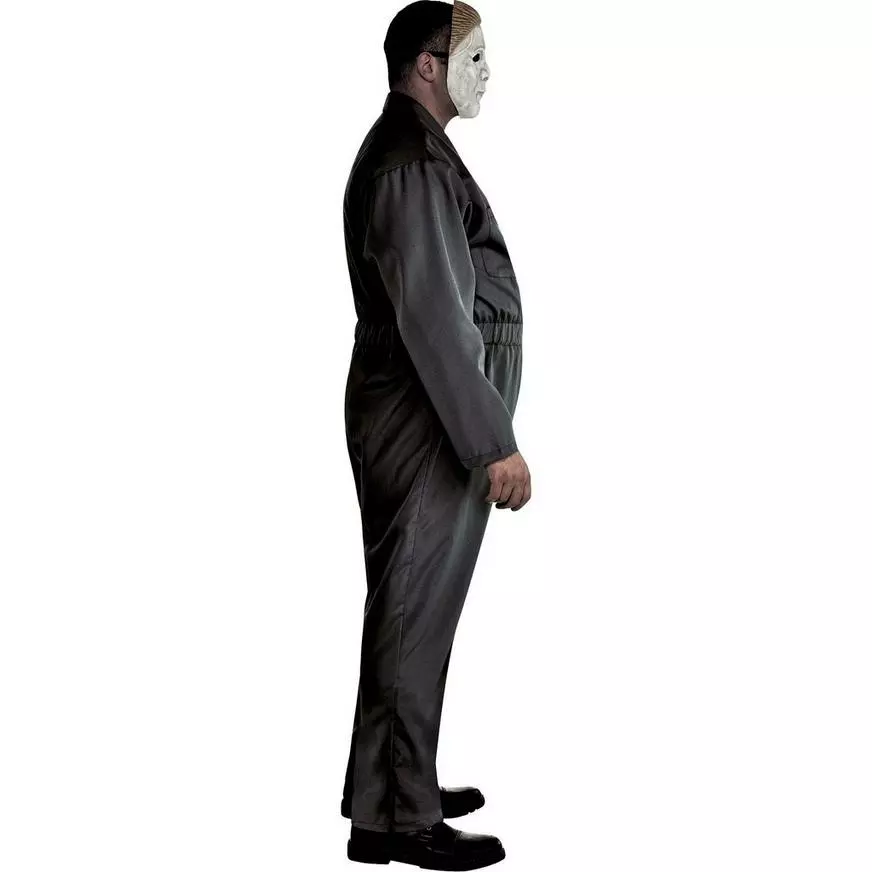 AMSCAN Adult Gray Michael Myers Costume Plus Size - Halloween 4 AMSCAN Adult Gray Michael Myers Costume Plus Size - Halloween - Image 2