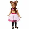 Baby Belinda Bear Costume 1 Baby Belinda Bear Costume -Amscan Shop P843754