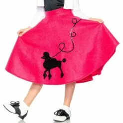 Child Poodle Skirt 50s Costume 9 Child Poodle Skirt 50s Costume -Amscan Shop P855786 03